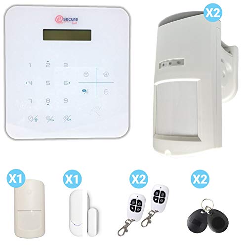 Security Mania - Alarma para casa gsm Blanca A9 con ...