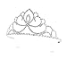 Cornucopia Brands Pink Birthday Girl Sash & Glitter Tiara 2-Piece Set; Silver Princess Crown & Satin Sash Combo