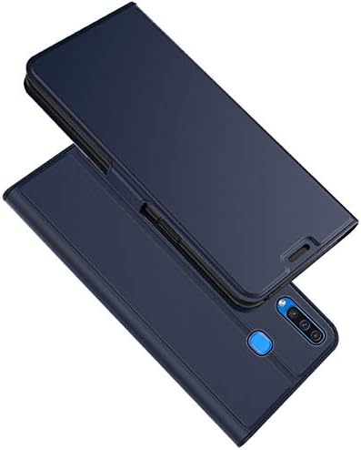 Leugel Case for Samsung Galaxy M30s,Ultra Slim Wallet Leather Case Back Cover Design Case with Kickstand Card Holder for Samsung Galaxy M30s Protective Cover -Blue