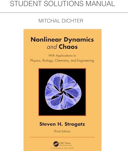 Nonlinear Dynamics And Chaos: With Applications To Physics