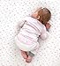 Burt's Bees Baby baby girls Pajamas, Tee and Pant 2-piece Pj Set, 100% Organic Cotton Pajama Set, Blossom Rugby Stripe, 18 Months US