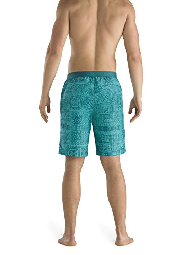Saxx Men's Swim Shorts - Cannonball 2N1 Long Swim Trunks with Pockets - Board Shorts with Mesh Liner,Dive Tribe,Small - Thumbnail 3