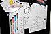 17x11 Inch Magnetic Dry Erase Board for Fridge - Refrigerator White Board - Dry Erase Magnetic White Board