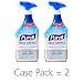 PURELL Multi-Surface Disinfectant Spray, Fresh Fragrance, 28 fl oz Trigger Spray Bottle (Pack of 2) - 2845-02-ECCAL primary