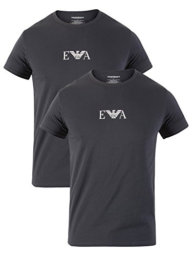 [- Emporio Armani Men's Short Sleeve T-shirt (Pack of 2)  -]