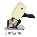 BestEquip Electric Cloth Fabric Leather Wool Cutting Machine 4 Inch Octagon Blade Industrial Electric Cloth Cutter 1 Inch Capacity Rotary Cutter Multi Layer Power Electric Scissors (Fabric Cutter)