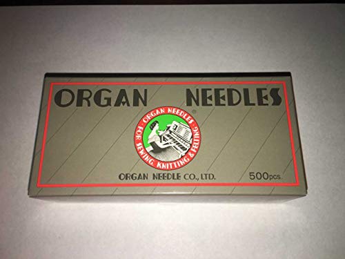 500 ORGAN Flat Shank 15X1 HAX1 Home Sewing Machine Needles - Size #75/11