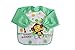 MOMLOVES - Waterproof Sleeved Bib,Infant Toddler Baby Waterproof Bib,6-36 Months (Green(Monkey))