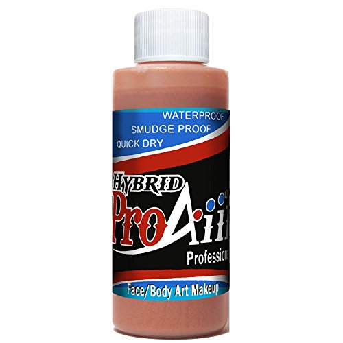 Face Painting Makeup - ProAiir Water Resistant Makeup - 2.1 oz (60ml) Coral Tan