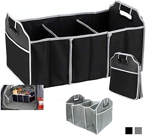Luvina car Boot Organizer,Trunk Organizer Collapsible Folding Caddy Car Truck Auto Storage Bin Bag