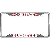 Kinoy Metal License Plate Frame (Ohio State Buckeyes)