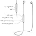Bluetooth Headphones, Dostyle Wireless 4.1 Headphones Stereo Earphones Noise Cancelling Earbuds Sports Sweatproof Headset with Mic for iPhone 7 Plus Samsung Galaxy S8 Note 8 and Android Phones