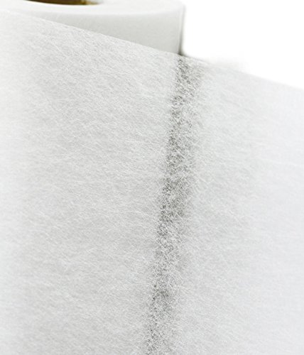 JIANZHENKEJI Fusing Tape,No-sew Fusible Bonding Web,17 Inch Width by 7-5/8 Yard Length