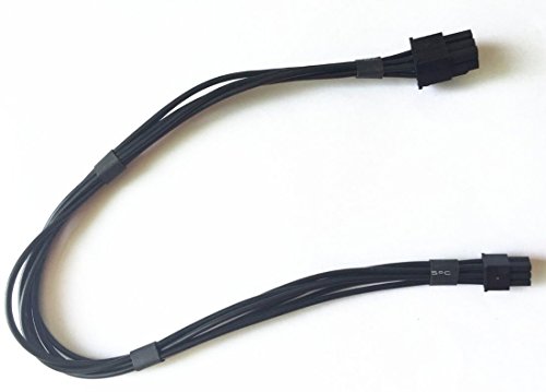 Mac G5 Mac Pro mini 6-Pin to PCI-E 6Pin Graphics Video Card Power Cable Cord