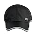 Siggi Mens Quick Dry Mesh Outdoor Baseball Sun Cap Unisex UV SPF 50 Running Cap (88101_Black)One Size 88101_black