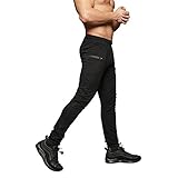 Shakestron Mens Slim Fit Joggers Tapered Sweatpants for Gym Running Athletic