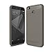 XiaoMi RedMi 4X Case - Ultra Thin Soft TPU Shock Proof Back Cover with Carbon Fiber Design Protective Case for XiaoMi RedMi 4X - Gray