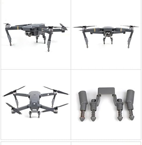 Rephy Landing Gear Landing Feet Bracket Protector heighten for DJI Mavic Pro RC Drone Gray
