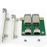 CableDeconn Dual Mini SAS SFF-8088 to SAS36P