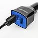 Car Charger, Archeer 36W 2 Port USB Car Charger Adapter Quick Charge 2.0 for iPhone, iPad, Galaxy S7/S6/Edge/Plus, LG G5 G4, HTC, Nexus