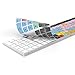 Editors Keys Shortcut Cover for Avid Pro Tools Keyboard Cover | Fits Wireless Apple Magic Keyboard with Numeric Pad | (Does not fit USB Wired Keyboard)