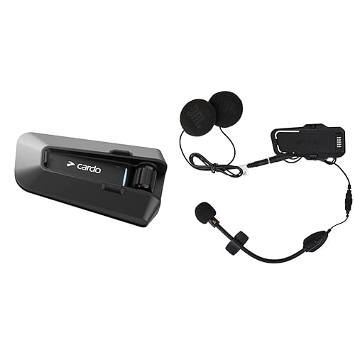 Cardo PACKTALK Edge Motorcycle Bluetooth Communication System - Main Image