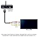 look see HDMI to RCA Cable, 5ft/1.5m HDMI Male to 3-RCA Video Audio AV Component Converter Adapter Cable for HDTV