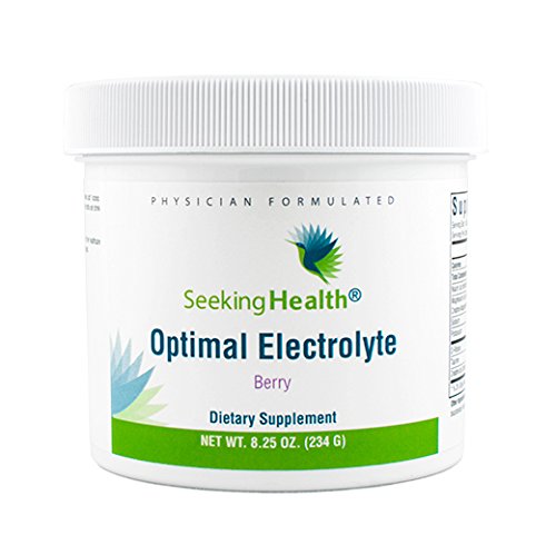 Optimal Electrolyte Berry | 30 Powder Servings | Seeking Health | Natural Electrolyte Powder | Electrolyte Replacement