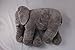 MorisMos Plush Stuffed Elephant Animals Toy for Children Grey 24 inches