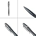Richermall Steel Head Pen Portable Outdoor Pen (Black)