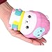 AIKEMI Easter Squishies Cartoon Bear Squishy Slow Rising Scented Squeeze Stress Relief Toys Gifts（purple）