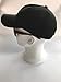Wendy Wu Praying Hands Embroidered SOFT Unstructured Adjustable Hat Cap (Black)