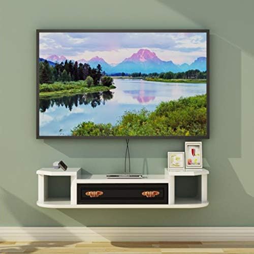 色 ベビー マタニティ 壁掛けテレビキャビネット寝室リビングルームウォールシェルフルーターセットトップボックスdvdプレーヤー収納 棚多機能ディスプレイ棚テレビスタンド サイズ さいず ビューティー 80cm B07p4df5pk B アクセサリ サプライ
