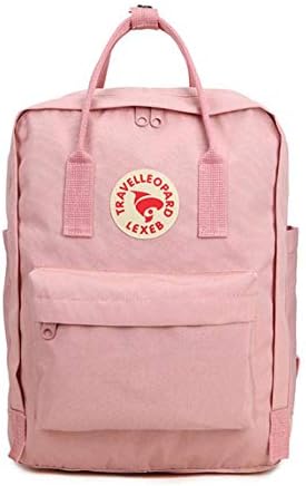 wewwe232783ajshgq Beautiful Travel Backpack,Unisex Fjallraven Kanken Backpack Sport Travel Shoulder Bag Rucksack for Camping, Picnic and Other Outdoor Activities(None New powder, 16 inches.)