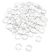 Foraineam 150 Pieces 1 inch Glass Dome Cabochons Clear Round Cabochon for Photo Pendant Craft Jewelry Making