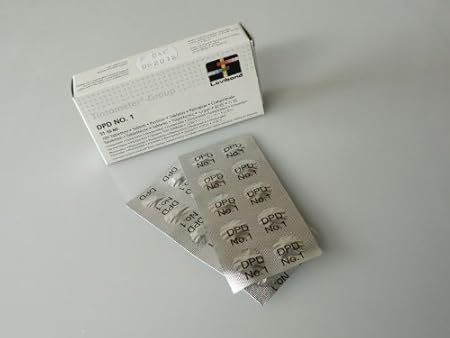 DPD 1 - Pastillas para piscina, caja de 100: Amazon.es: Jardín