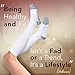Cotton Compression Socks for Women & Men - Comfortable & Breathable Support Stockings for Nurses, Travel, Pregnancy, Flight, Recovery - Boost Circulation to Fight Edema, Shin Splint & Pain (White,M)