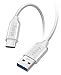ebasy Lighting to 3.5mm Aux Headphone Jack Audio Adapter Compatible Phone 7/8 / X / 7 Plus / 8 Plus (Support iOS 10.3, iOS 11), 2 in 1 Lighting Adapter Charger (White)