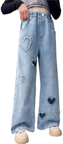 Amazon.com: MYtodo Girls Lovely Heart Pattern Printed Elastic