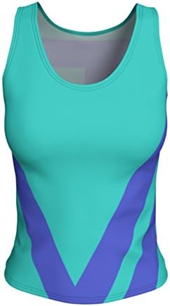 Acivat Blue Fitted Tank Top