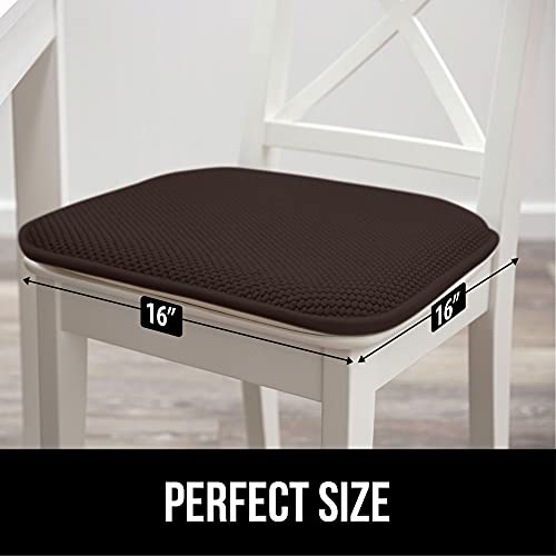 Gorilla Grip Memory Foam Chair Cushions, Slip Resistant, Thick and