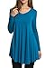 HOTOUCH Women's V-Neck Long Sleeve Casual Jersey Tunic Tops