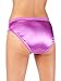 Barbra's 6 Pack Satin Full Coverage Women's Bikini Panties Assorted, Small