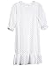 Laura Dare Girls Rosebud Jersey Traditional Sleep Robe, 7-14