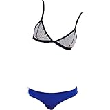 iecool Women's Sexy Push-Up Padded Bra Hollow Out Bikini Set Siwmwear