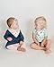 Baby Bandana Drool Bibs for Girls 12 Pack of Absorbent Cotton Baby Gift Set By Mumby