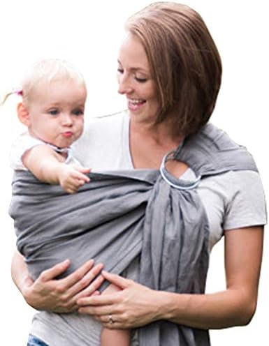 COLOOM Ring Sling Baby Wrap Carrier for Infant Newborn Toddler, Postpartum Belt Nursing Cover Child Sling Carrier