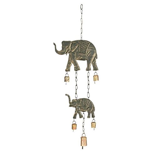 ORE International 26582 Elephant Wind Chime