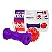 FootSi Pro Theraphy Combo, Foot Roller and Red Spiky Ball - Relieves Plantar Fasciitis, Alleviates Foot Pain & Stress in Minutes Through Trigger Point Release