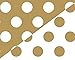 Extra Long Metallic Gold Foil and White Polka Dot Double Sided Gift Wrap Wrapping Paper Large 18ft Roll